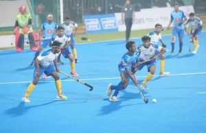 छत्तीसगढ़ हॉकी लीग के उद्घाटन मुकाबले में न्यायधानी नाइट्स की शानदार जीत, राजधानी रॉयल्स को 2-1 से हराया