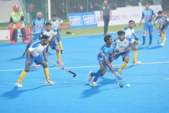छत्तीसगढ़ हॉकी लीग के उद्घाटन मुकाबले में न्यायधानी नाइट्स की शानदार जीत, राजधानी रॉयल्स को 2-1 से हराया