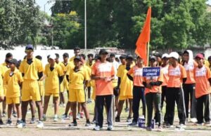 26वीं राज्य स्तरीय शालेय क्रीड़ा प्रतियोगिता का सारंगढ़ में रंगारंग आगाज