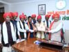 बस्तर सांसद श्री महेश कश्यप के नेतृत्व में बस्तर दशहरा समिति के प्रतिनिधिमंडल ने मुख्यमंत्री से की सौजन्य मुलाकात