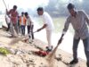 रामपुर आश्रम में जनभागीदारी से चला सेवा संकल्प के साथ स्वच्छता अभियान