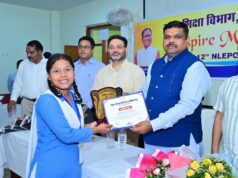 शिक्षा मंत्री ने इंस्पायर मानक में चयनित 40 प्रतिभागियों का किया सम्मान