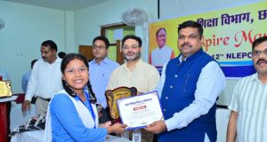 शिक्षा मंत्री ने इंस्पायर मानक में चयनित 40 प्रतिभागियों का किया सम्मान