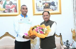 जशपुर के ग्राम घुईटांगर के अनिमेष ने एशियन गेम्स की 4×100 मीटर मिक्स्ड रिले में जीता कांस्य पदक
