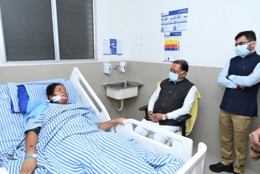 मुख्यमंत्री श्री विष्णुदेव साय ने विधायक श्रीमती रायमुनी भगत का जाना कुशलक्षेम : शीघ्र स्वास्थ्य लाभ की कामना की