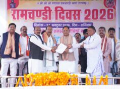 मुख्यमंत्री श्री विष्णु देव साय ने गढ़फुलझर में 50 लाख रुपये की लागत से निर्मित सर्वमंगल भवन का किया लोकार्पण