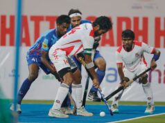 छत्तीसगढ़ हॉकी लीग के 7वें मैच में मैनपाट टाइटन्स ने राजधानी रॉयल्स को 5-2 से हराया